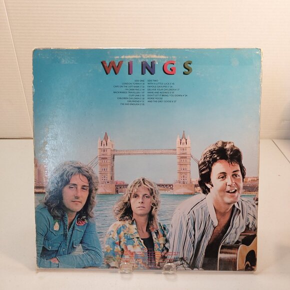 Wings ~ London Town (Vinyl LP, 1978) - Picture 4 of 4